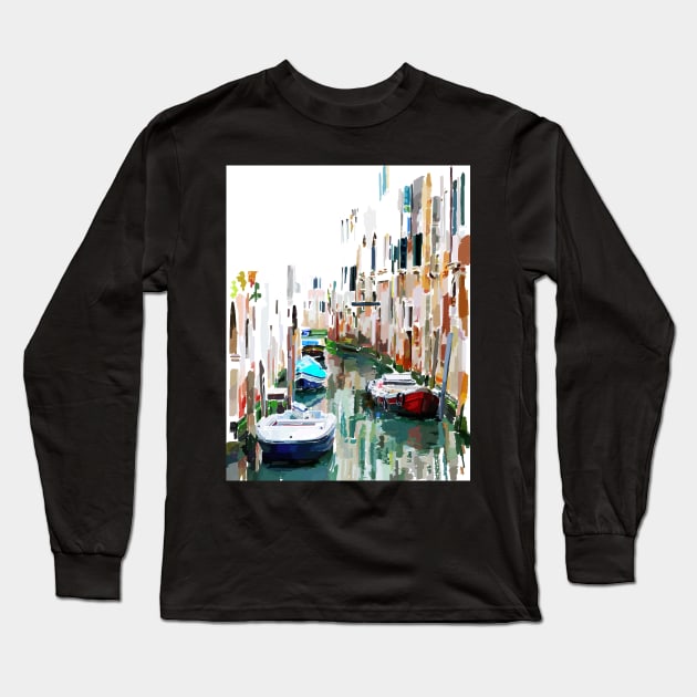 Venice Long Sleeve T-Shirt by Ekalina